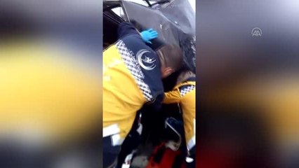 Tırın kavşakta bekleyen araçlara çarptığı kazada, 1 kişi öldü, 11 kişi yaralandı