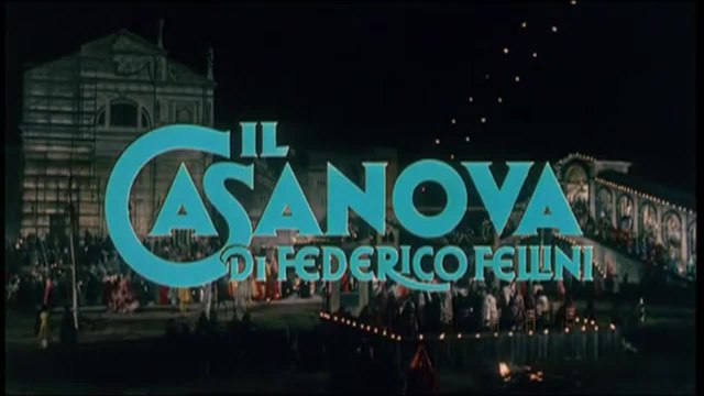Casanova de Fellini - VO