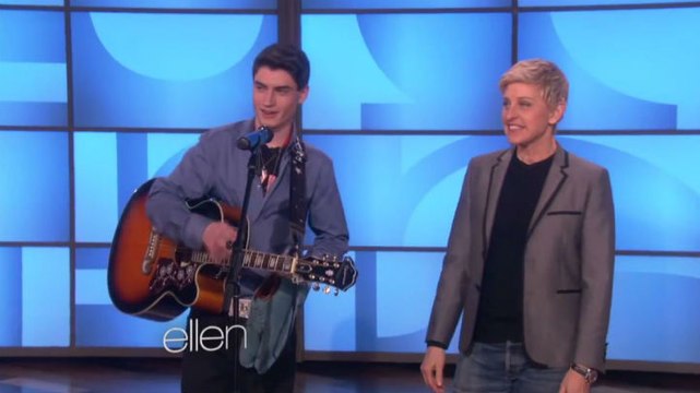 David Thibault (The Voice 4) chez Ellen DeGeneres