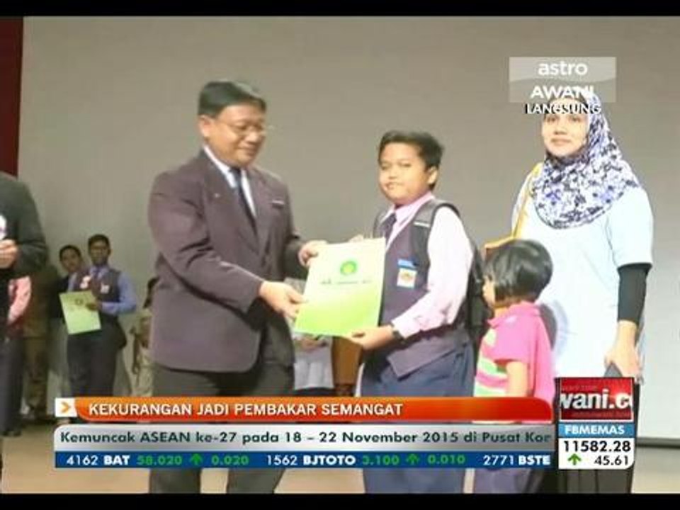 Kekurangan jadi pembakar semangat