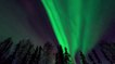 D'impressionnantes aurores boréales capturées dans un time-lapse