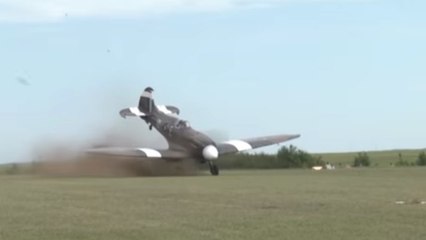 Longuyon-Villette : l'accident spectaculaire d'un avion de la Seconde Guerre mondiale
