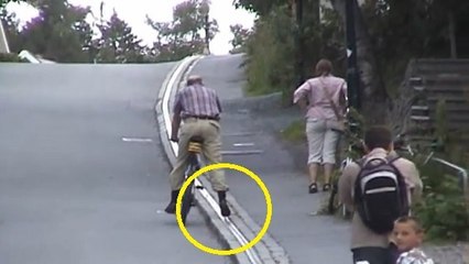 Norvège : voici le seul ascenseur à vélo du monde !