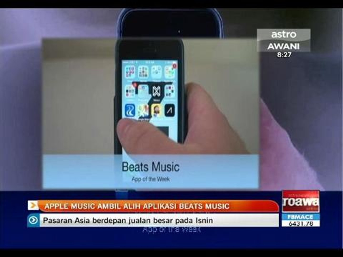 ⁣Apple music ambil alih aplikasi Beats Music