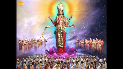 रामानंद सागर कृत जय महालक्ष्मी भाग 12 - Jai Mahalakshmi Full Episode 12 - विष्णु जी ने सुदर्शन चक्र से राहु का सिर धड़ से किया अलग