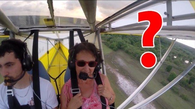 Les passagers d'un ULM découvrent un voyageur clandestin en plein baptême de l'air