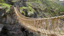 Le Q’eswachaka, un incroyable pont de corde digne d'Indiana Jones !