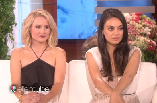 Mila Kunis terriblement gênée par les questions intimes d'Ellen De Generes