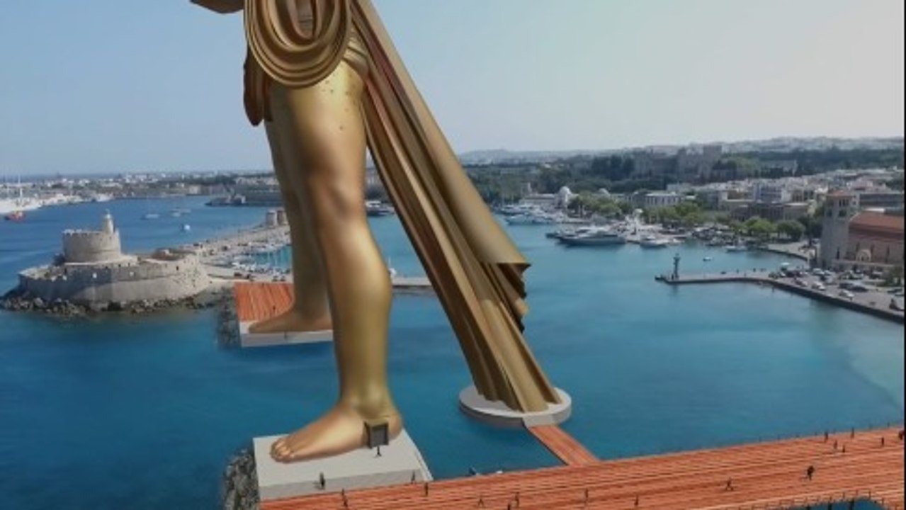 Le Colosse de Rhodes pourrait être reconstruit - Vidéo Dailymotion