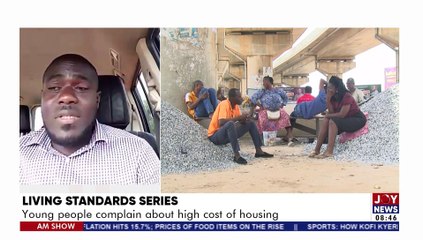 Living Standards Series: Young people complain about high cost of housing - AM Show (10-3-22)