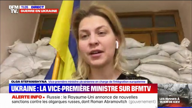 Guerre en Ukraine: la vice-première ministre ukrainienne souhaite que les personnes qui commettent des crimes militaires soient jugées