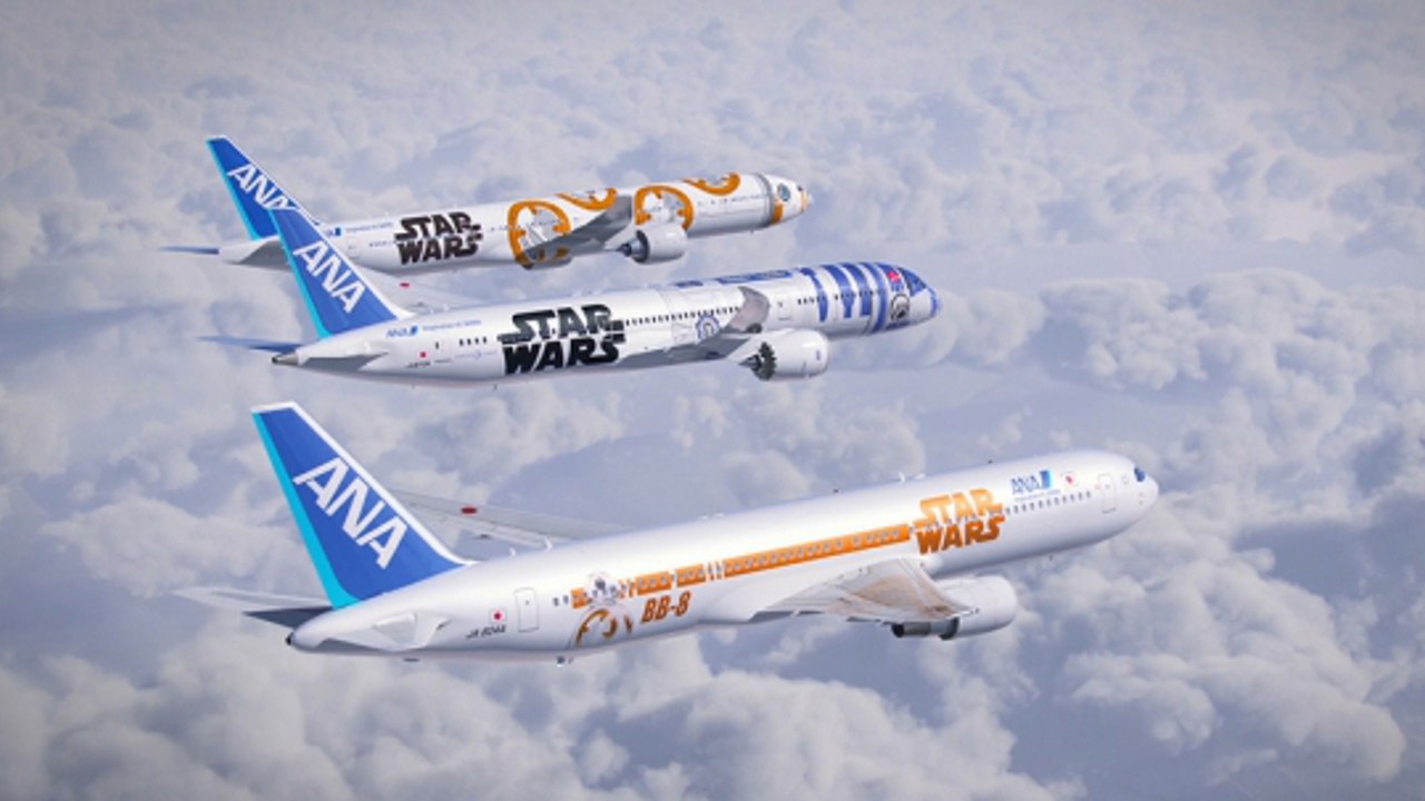 L'avion Boeing Star Wars R2D2 est arrivé ! Volez à bord du nouveau vaisseau de la saga Star Wars