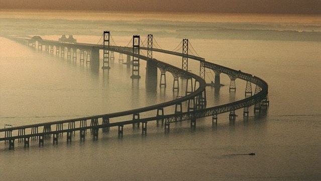 Le Chesapeake's bridge est le pont le plus effrayant du monde