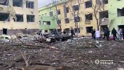 Putin ataca un hospital infantil a Mariupol