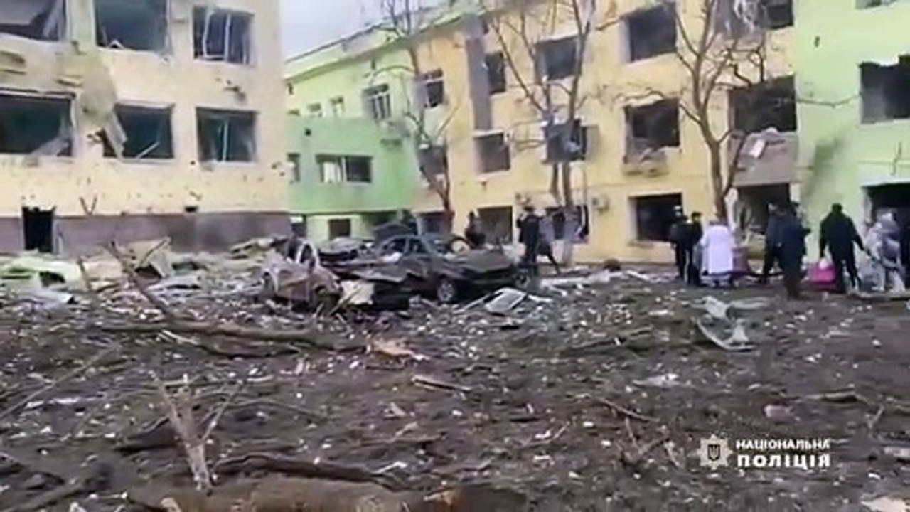Putin ataca un hospital infantil a Mariupol