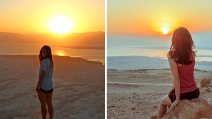 Massada (Israël) : observez le plus beau lever de soleil au monde sur les vestiges d'une forteresse