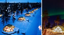 Kakslauttanen Arctic Resort : passez une nuit de rêve dans un igloo de verre pour contempler les aurores boréales en Laponie