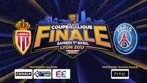 Monaco-psg  Coupe de la Ligue -  FRANCE 2- canal+- 01 04 17