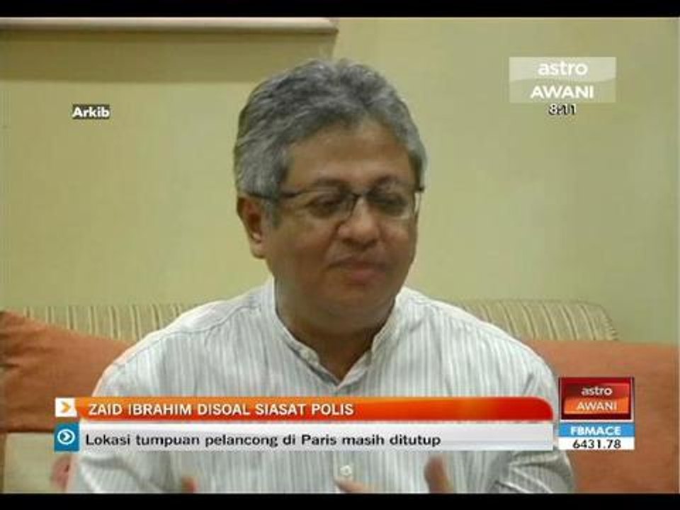 Zaid Ibrahim disoal siasat polis