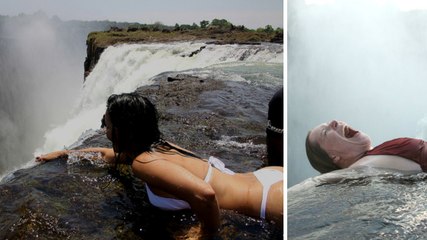 Piscine du diable : se baigner au bord des Chutes Victoria pour une expérience extrême