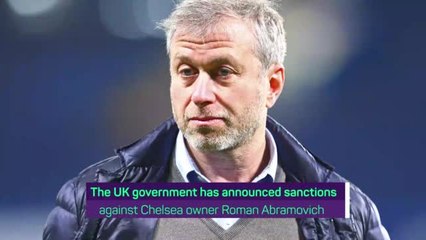 Breaking News - Chelsea hit with Abramovich sanctions