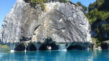 Catedral de Marmol (Chili) : les plus belles grottes du monde à 350m d'altitude