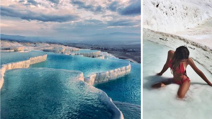 Pamukkale : le "château de coton" et ses terrasses naturelles en Turquie