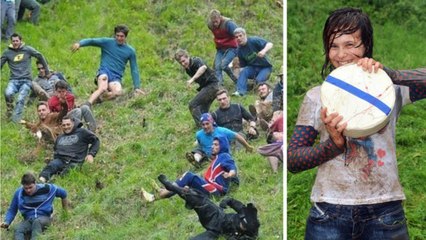 Cooper's Hill Cheese Rolling : Faites la course... contre un fromage !