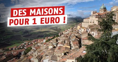 Les maisons en Sicile sont à 1 euro !