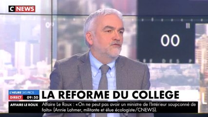 Patrick Bloche quitte le plateau de CNews