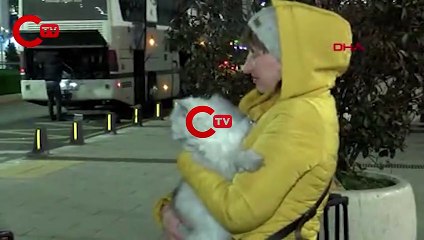 Ukrayna'dan kaçış; kafileyle İstanbul'a geldiler