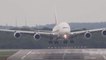 Allemagne : l’atterrissage spectaculaire d'un A380 pris au piège par la tempête Xavier !