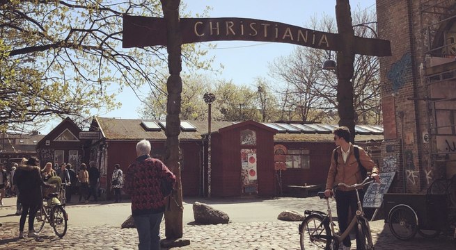Christiania, le quartier autogéré de Copenhague où la liberté est un art de vivre