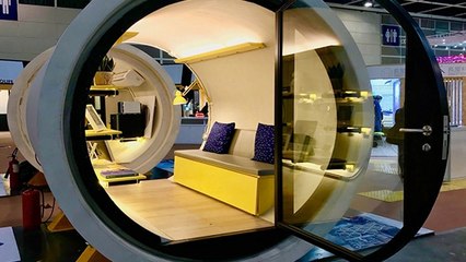 A Hong Kong, les habitants s'apprêtent à vivre dans des tubes