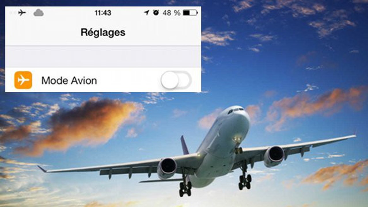 Que se passe-t-il quand on ne passe pas son téléphone en mode avion ?