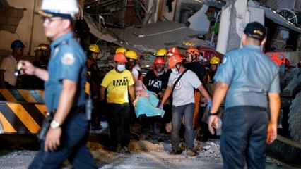 Les images impressionnantes d'un séisme meurtrier aux Philippines