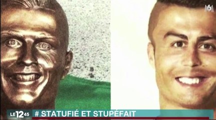 Le zapping du 31/03 : Le buste de Cristiano Ronaldo devient la risée du Web