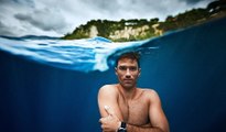 Les sublimes images du plongeur Guillaume Néry