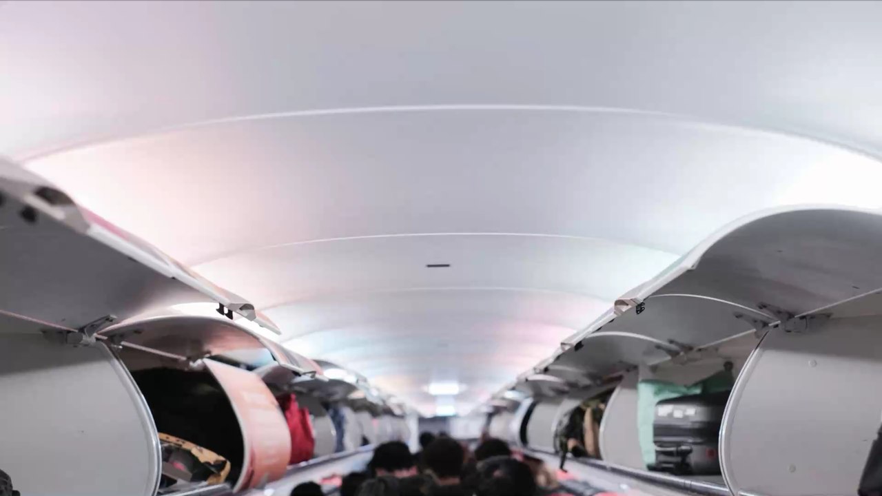 Ukraine : une passagère sort sur l'aile de l'avion à l'atterrissage pour prendre l'air (VIDÉO)