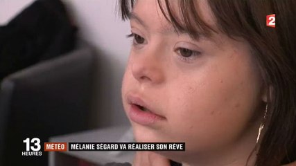 JT (France 2) - Mélanie se prépare pour la météo