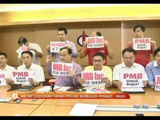 MB Inc luluskan tanah projek berbilion ringgit- Ngeh Koo Ham