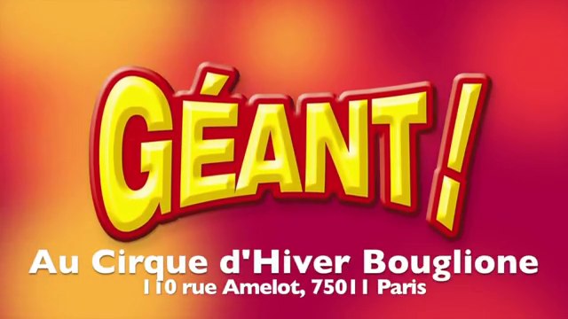 Géant au Cirque d'Hiver Bouglione