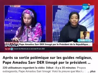 Blasphème et complexe d'infériorité culturelle : Jamra salue le limogeage du Délégué général de la DER