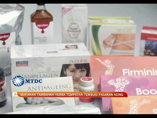 Makanan tambahan herba tempatan tembusi pasaran asing