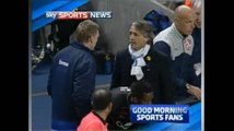 Manchester City - Everton : la bagarre entre Mancini et Moyes