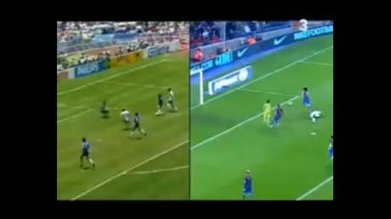 Messi imite Maradona