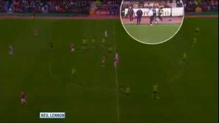 Celtic Glasgow: l'entraîneur Neil Lennon agressé en plein match