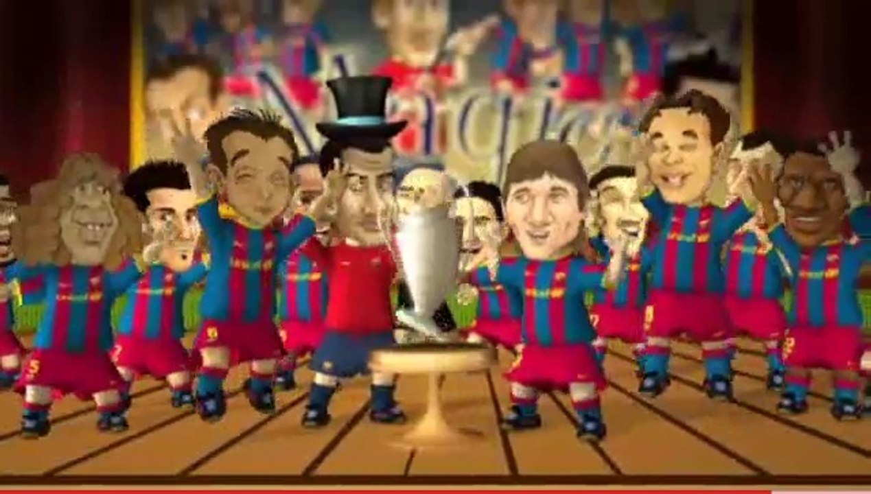 Les toons du Barça ont trouvé la clé pour gagner la Ligue des Champions