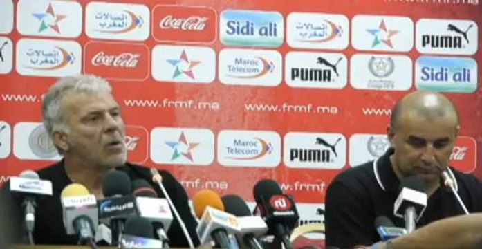 Maroc: Eric Gerets s'en prend à un journaliste... et se fait acclamer!