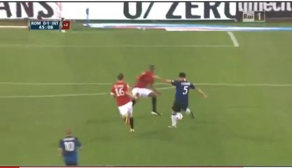 AS Rome - Inter Milan: Un autre superbe but de Stankovic